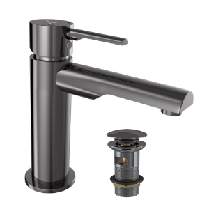 Picture of Single Lever Basin Mixer  - Black Chrome