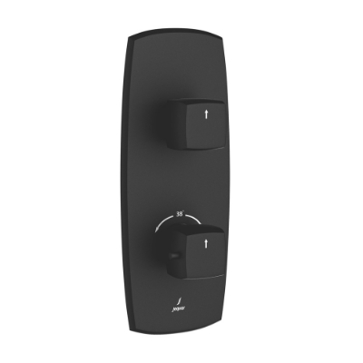 Picture of Mélange de douche thermostatique Aquamax - Noir Mat