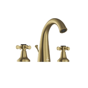 Picture of 3 hole Basin Mixer with Popup waste - Antique Bronze