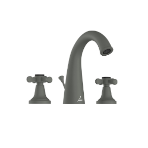 Picture of 3 hole Basin Mixer with Popup waste - Graphite