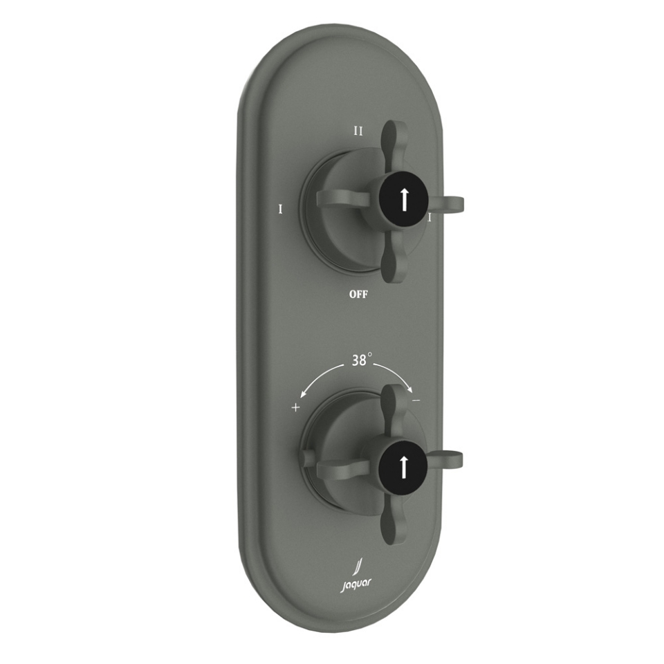 صورة خلاط شاور حراري أكواماكس - جرافيت