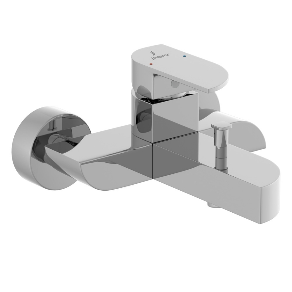 صورة خلاط حمام وشاور بذراع واحد - كروم