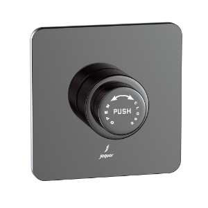 Picture of Metropole Regular In-wall Flush Valve - Black Chrome