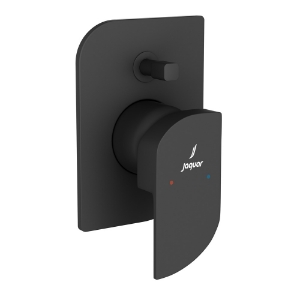 Picture of Exposed Part Kit of Single Lever Hi Flow In-wall Diverter - Black Matt