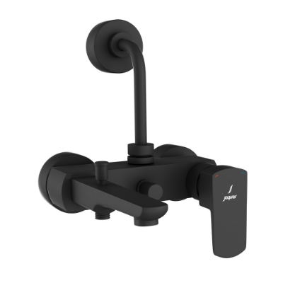 الصورة: خلاط حمام وشاور بذراع واحد نظام 3 في 1 - أسود مطفي
