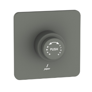 Picture of Metropole Regular In-wall Flush Valve - Graphite