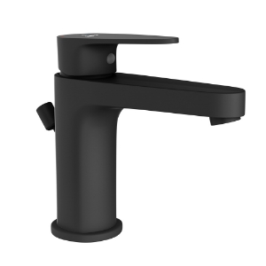 Picture of Single Lever Basin Mixer with Popup Waste - Black Matt