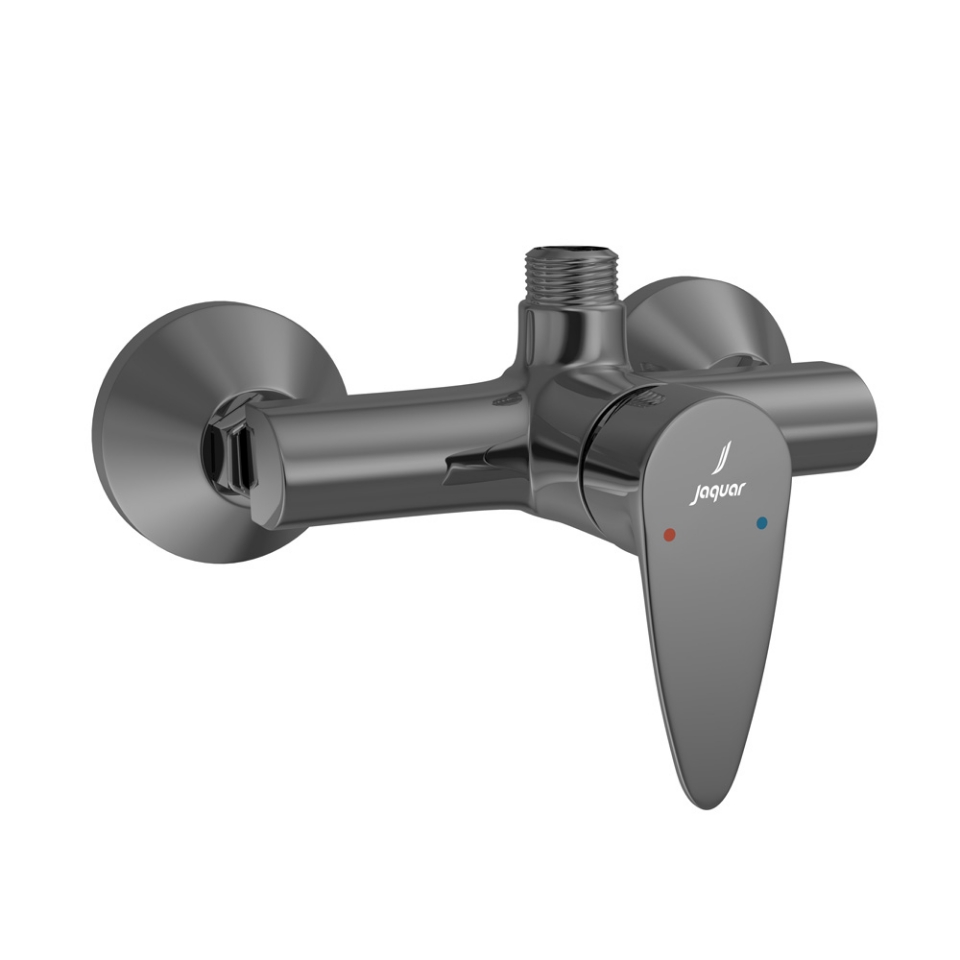 صورة خلاط شاور بذراع واحد - كروم أسود