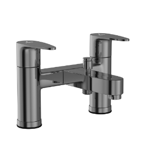 Picture of H Type Bath and Shower Mixer - Black Chrome