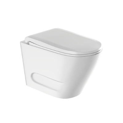 الصورة: مرحاض معلّق بلايند انستاليشن بدون إطار