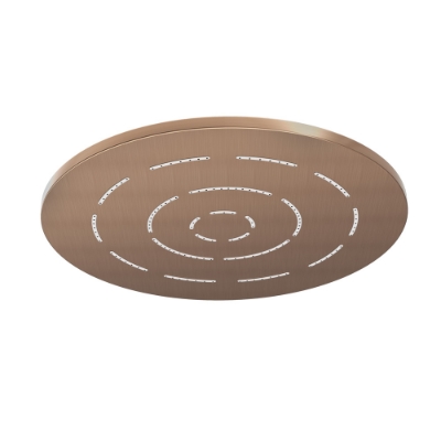 الصورة: شاور علوي ميز مستدير لوظيفة واحدة - نحاس معتق