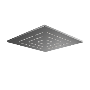 Picture of Square Shape Maze Overhead Shower - Black Chrome