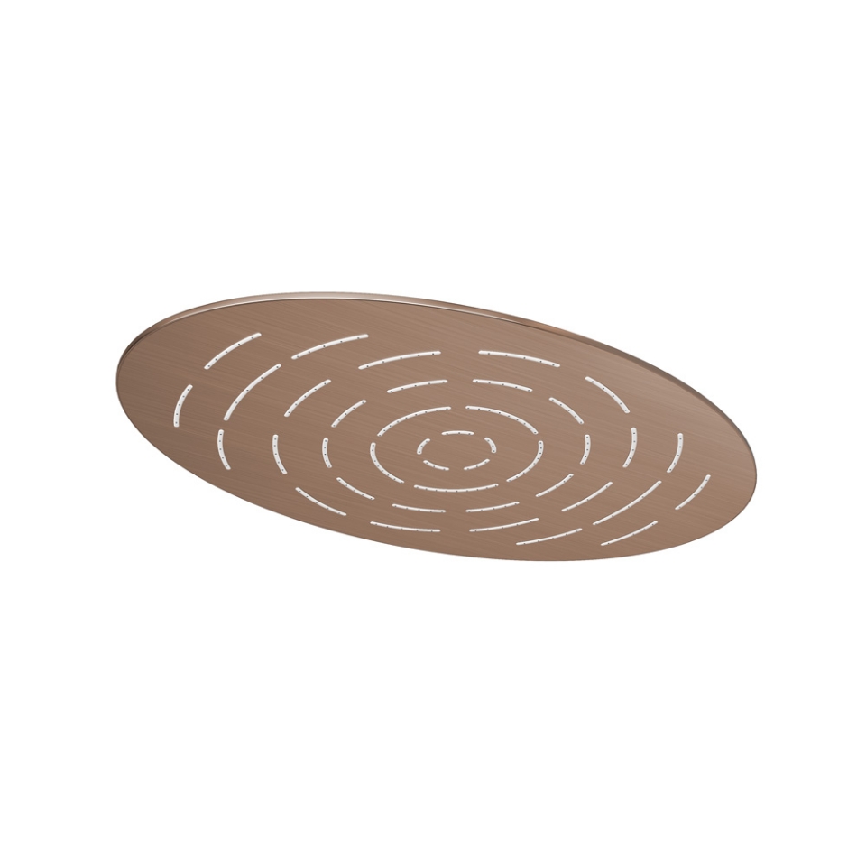 صورة شاور علوي ميز بيضاوي - نحاس معتق