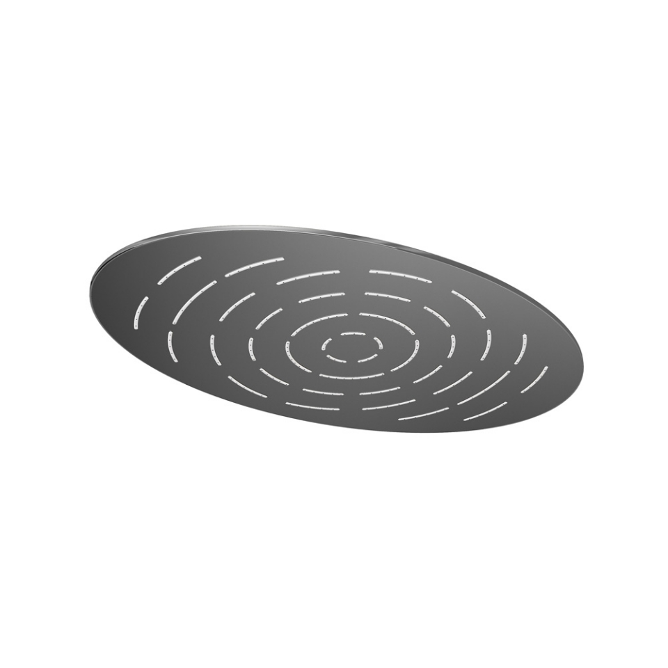 صورة شاور علوي ميز بيضاوي - كروم أسود