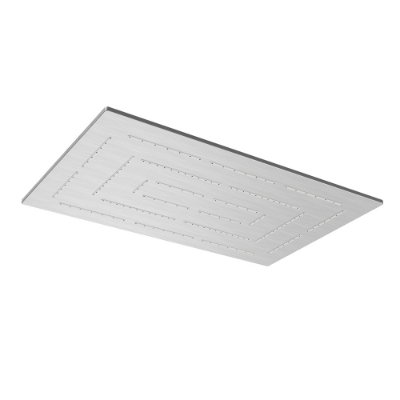 الصورة: شاور علوي ميز مستطيل لوظيفة واحدة - ستينليس ستيل