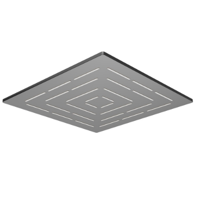 الصورة: شاور علوي ميز مربع - كروم أسود