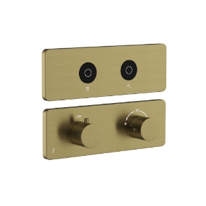 Picture of Exposed Part Kit of CLOUD Touch Shower System with 2 outlets - Antique Bronze