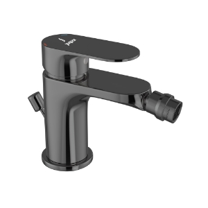 Picture of Single Lever Bidet Mixer with Popup Waste - Black Chrome