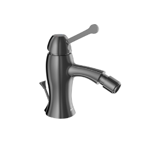Picture of Mitigeur de bidet monocommande  avec vidage Popup - Chrome noir