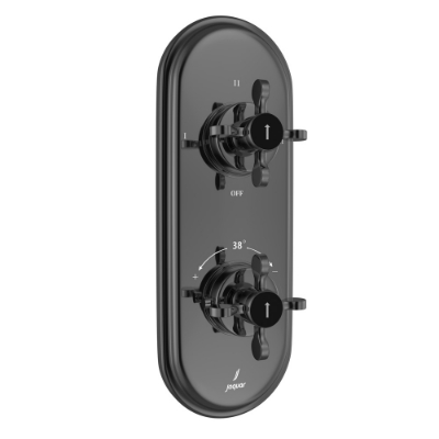 الصورة: خلاط شاور حراري أكواماكس - كروم أسود