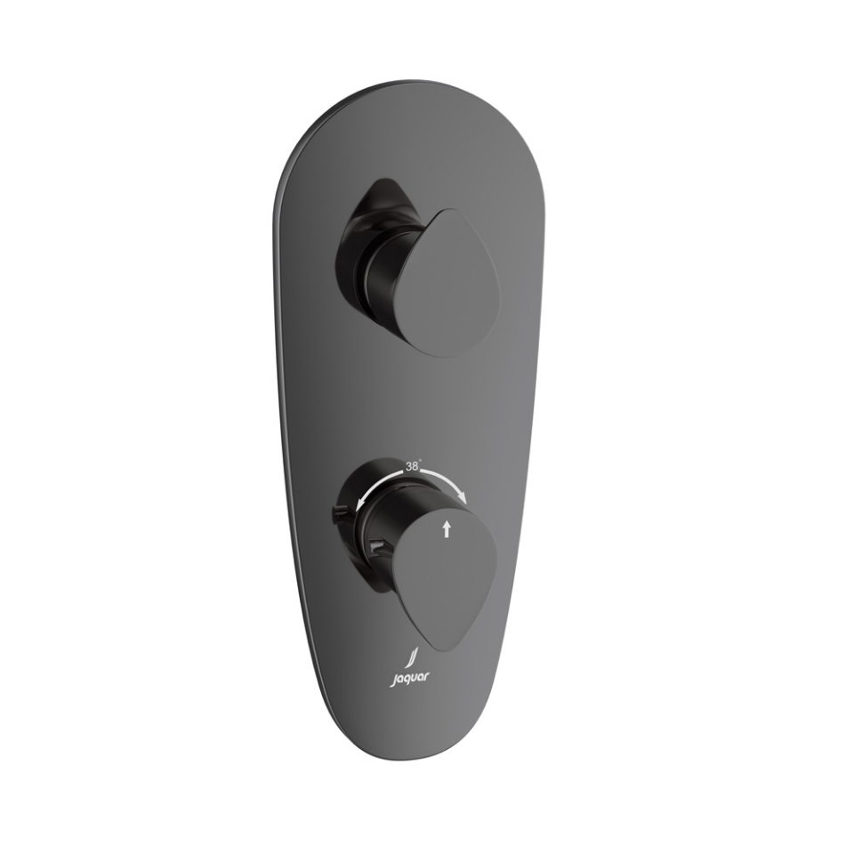 صورة خلاط شاور حراري أكواماكس - كروم أسود