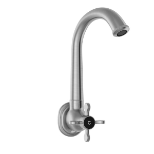 Picture of Sink Tap with Regular Swivel Spout - Stainless Steel