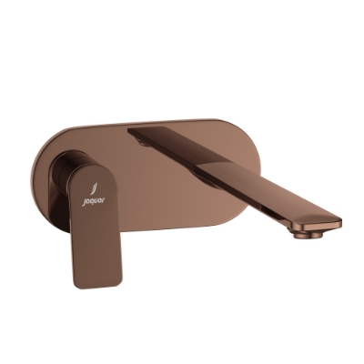 Picture of Pièces apparentes pour robinet manuel monocommande à gauche encastré - PVD doré blush