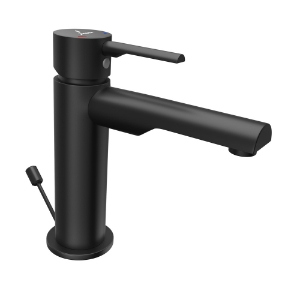 Picture of Single Lever Basin Mixer  - Black Matt
