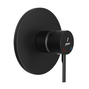 Picture of Kit de pièces apparentes pour robinet de douche manuel monocommande encastré - Noir mat