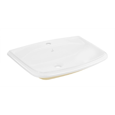 الصورة: مغسلة منضدة علوية