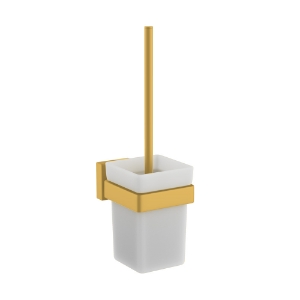 Picture of W.C. Brush Holder - Gold Matt PVD