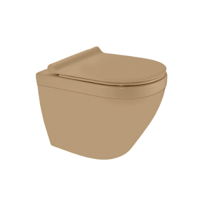 الصورة: مرحاض معلّق بلايند انستاليشن بدون إطار