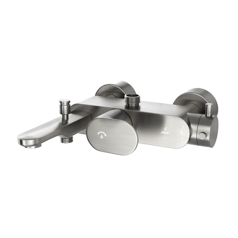 صورة خلاط حمام وشاور حراري مكشوف بنظام 3 في 1 - ستينليس ستيل