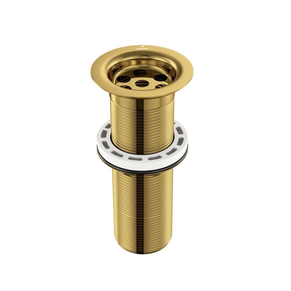 صورة تصريف مغسلة - ذهبي لامع PVD