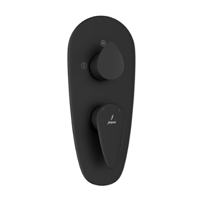 الصورة: خلاط شاور بذراع واحد أكواماكس - أسود مطفي