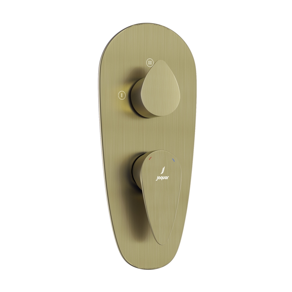 صورة خلاط شاور بذراع واحد أكواماكس - برونز معتق