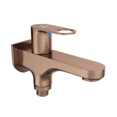 الصورة: حنفية عادية ثنائية الاتجاه - نحاس معتق