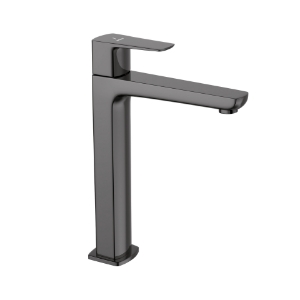 Picture of High Neck Basin Tap - Black Chrome