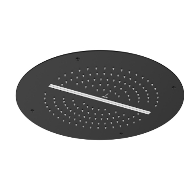 الصورة: شاور دووفلو مستدير - أسود مطفي