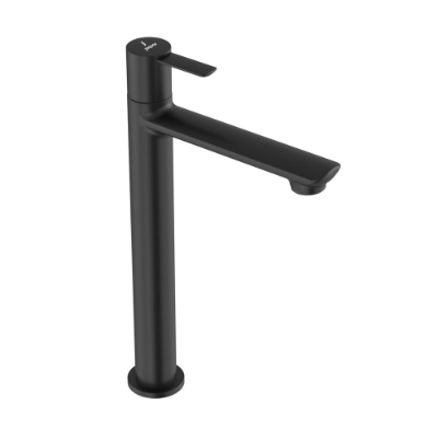 الصورة: High Neck Basin Tap - Black Matt