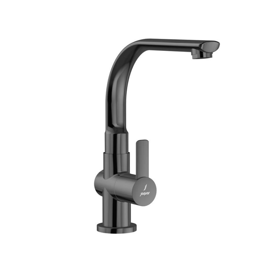 صورة Sink Pillar Tap - Black Chrome