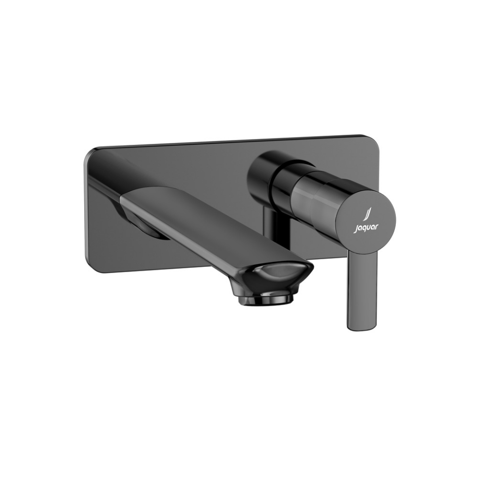 صورة Exposed Parts of In-wall Single Built-in Stop Valve - Black Chrome