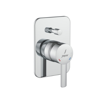 الصورة: Exposed Part Kit of Single Lever Hi Flow In-wall Diverter - Chrome