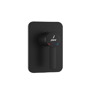 الصورة: Exposed Part Kit of Single Lever In-wall Manual Valve - Black Matt