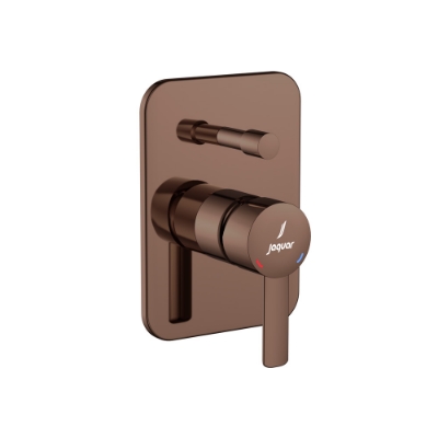 الصورة: Exposed Part Kit of Single Lever In-wall Diverter  - Blush Gold PVD