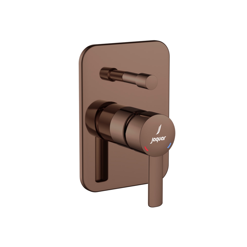 صورة Exposed Part Kit of Single Lever In-wall Diverter  - Blush Gold PVD