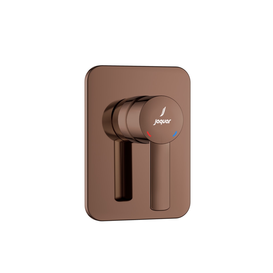 صورة Exposed Part Kit of Single Lever In-wall Manual Valve - Blush Gold PVD