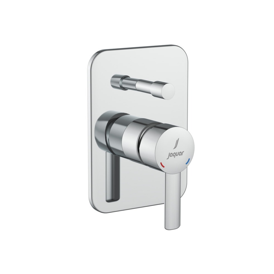 صورة Exposed Part Kit of Single Lever In-wall Diverter  - Chrome