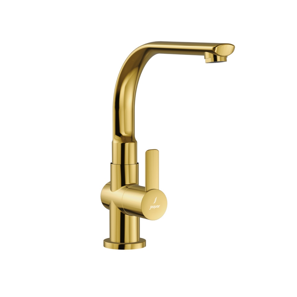 صورة Sink Pillar Tap - Gold Bright PVD