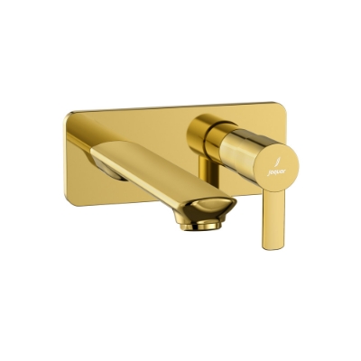 الصورة: Exposed Parts of In-wall Single Built-in Stop Valve - Gold Bright PVD